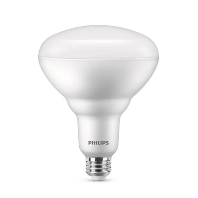 Philips 150-Watt Equivalent BR40 Dimmable with Warm Glow Dimming Effect Energy Saving LED Light Bulb Soft White (2700K) (1-Bulb) - Super Arbor