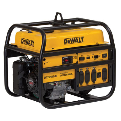 DEWALT 4,200-Watt Gasoline Powered Manual Start Portable Generator with Honda Engine - Super Arbor