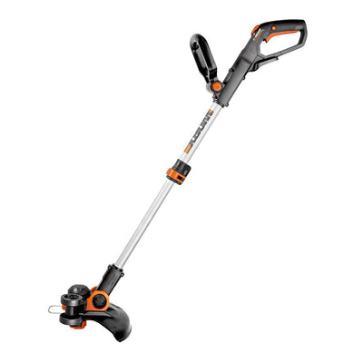Worx POWER SHARE 20-Volt 12-in Cordless Grass Trimmer/Edger, Wheeled Edging, Command Feed (Bare Tool) - Super Arbor
