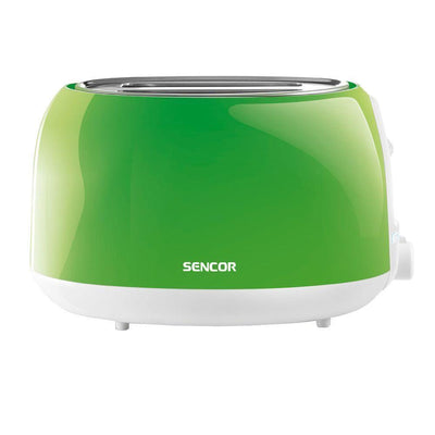 2-Slice Solid Green Long Slot Toaster - Super Arbor