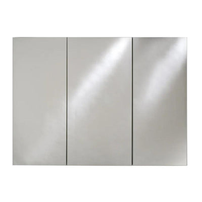 Broadway 48 in. W x 30 in. H Recessed Triple Door Medicine Cabinet with Polished Edge - Super Arbor