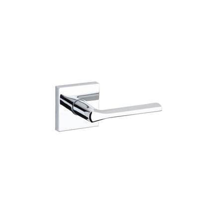 Lisbon Polished Chrome Square Passage Hall/Closet Door Lever - Super Arbor