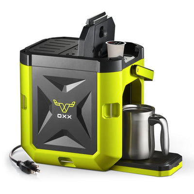 COFFEEBOXX Hi Viz Green Single Serve Coffee Maker - Super Arbor