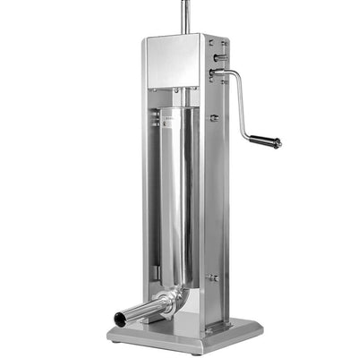 20 lbs. Stainless Steel Meat Filler Vertical Sausage Stuffer - Super Arbor