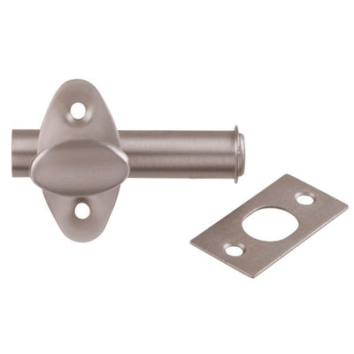 Satin Nickel Door Mortise Bolt - Super Arbor