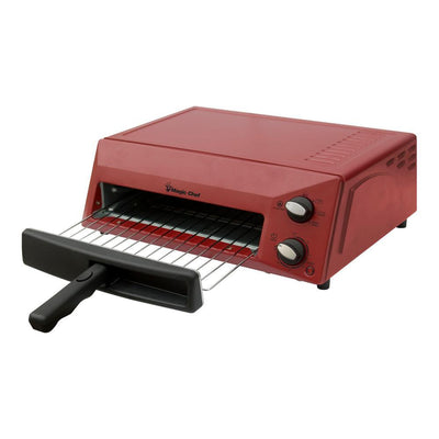 Countertop Pizza Oven in Red - Super Arbor