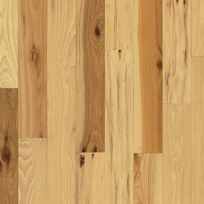 Bruce Country Natural Hickory 3/4 in. Thick x 3-1/4 in. Wide x Varying Length Solid Hardwood Flooring (22 sq. ft. / case) - Super Arbor