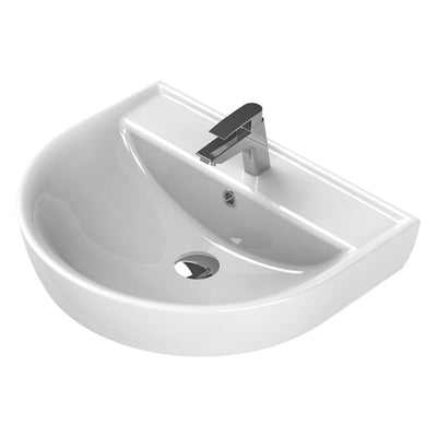 Nameeks Bella Wall Mounted Bathroom Sink in White - Super Arbor