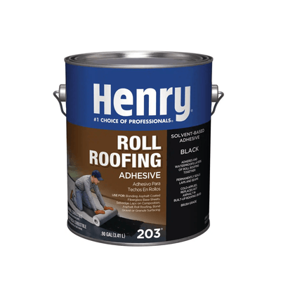 203 Black Roll Roofing Adhesive 0.90 gal.