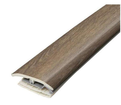 Toffee 0.31 in. T x 2 in. W x 78.7 in. L Vinyl 4-in-1 Molding - Super Arbor