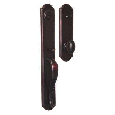 Toledo Fine Locks 
    Cordoba Double Cylinder Satin Nickel Door Handleset - Super Arbor