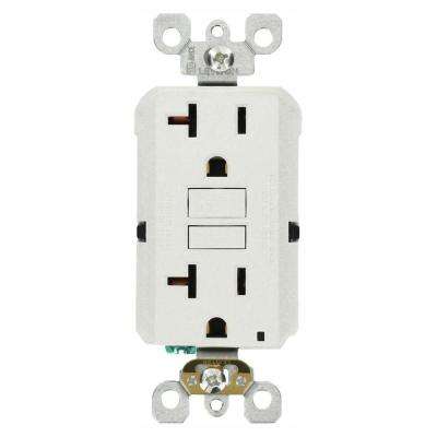 Leviton 
    20 Amp Self-Test SmartlockPro Slim GFCI Duplex Outlet, White (3-Pack) - Super Arbor