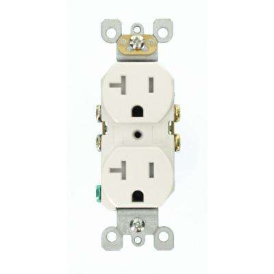 Leviton 
    20 Amp Residential Grade Self Grounding Tamper Resistant Duplex Outlet, White - Super Arbor