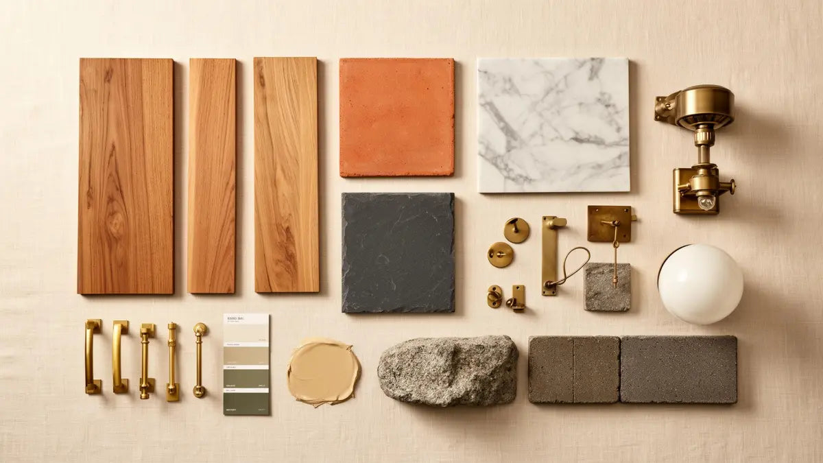 Wall of Super Arbor material categories